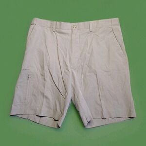 Golf America Ultimate Cargo Shorts Mens 36 British Khaki NWT UPF-15 ZDSB0525